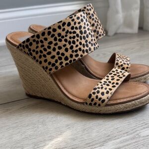 Dolce Vita cowhide wedges